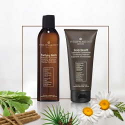 PURIFYING WASH & SCALP BENEFIT RINSE SET